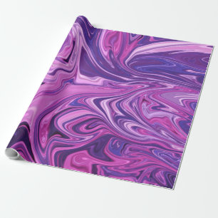Papier Cadeau Motif d'art Galaxy