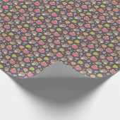 Papier Cadeau motif d'automne (Coin)