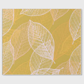 Papier Cadeau Motif d'automne (Plat)