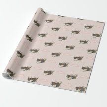 Motif d'avion biplan Steampunk vintage
