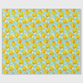 Papier Cadeau Motif de bain canards en caoutchouc (Plat)