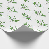 Papier Cadeau Motif de bambou twig (Coin)