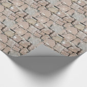 Papier Cadeau Motif de blocs muraux (Coin)