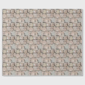 Papier Cadeau Motif de blocs muraux (Plat)