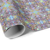 Papier Cadeau Motif de Blutricity (Coin rond)