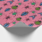 Papier Cadeau Motif de bogues cool (Coin)