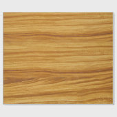 Papier Cadeau Motif de bois naturel (Plat)