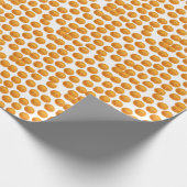Papier Cadeau Motif de boules de fromage (Coin)