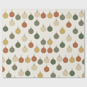 Papier Cadeau Motif de boules rondes