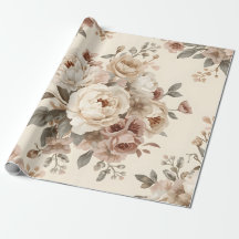 Motif de bouquet floral vintage romantique