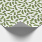 Papier Cadeau Motif de branche persistante (Coin)