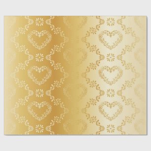 Papier Cadeau Motif de brocart