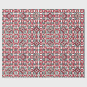 Papier Cadeau Motif de broderie palestinien 2