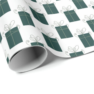 Papier Cadeau Motif de cadeaux fantaisistes
