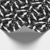 Papier Cadeau Motif de calmar blanc (Coin)
