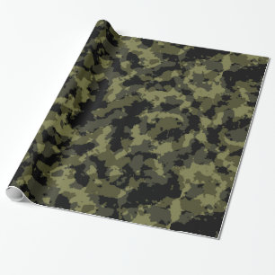 Papier Cadeau Motif de Camo