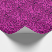 Papier Cadeau Motif de camouflage violet (Coin)