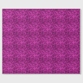 Papier Cadeau Motif de camouflage violet (Plat)