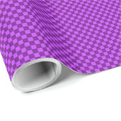 Papier Cadeau Motif de carrés (Coin rond)