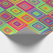 Papier Cadeau Motif de carrés (Coin)
