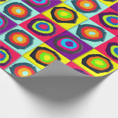 Papier Cadeau motif de cercles (Coin)