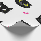 Papier Cadeau Motif de chat (Coin)