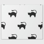Papier Cadeau Motif de chat (Plat)