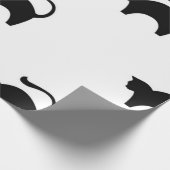 Papier Cadeau Motif de chat (Coin)