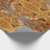 Papier Cadeau Motif de chat (Coin)