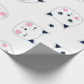 Papier Cadeau Motif de chat (Coin)