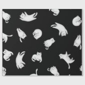 Papier Cadeau Motif de chat (Plat)