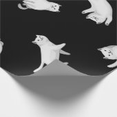 Papier Cadeau Motif de chat (Coin)