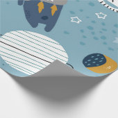 Papier Cadeau Motif de chat (Coin)