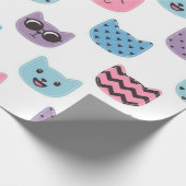 Papier Cadeau Motif de chat (Coin)