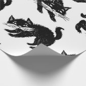 Papier Cadeau Motif de chat (Coin)