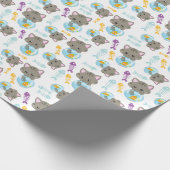 Papier Cadeau Motif De Chats, Chats Mignons, Chatons, Poisson (Coin)