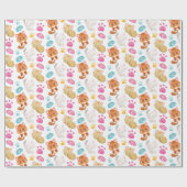 Papier Cadeau Motif De Chats, Chats Mignons, Kitty, Chatons, Paw (Plat)