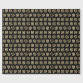 Papier Cadeau Motif de Christogramme IHS (Plat)