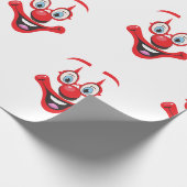Papier Cadeau Motif de clown (Coin)