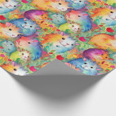 Papier Cadeau Motif de cobayes mignons (Coin)