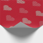 Papier Cadeau Motif de cœurs (Coin)