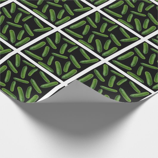 Papier Cadeau Motif de concombre (Coin)