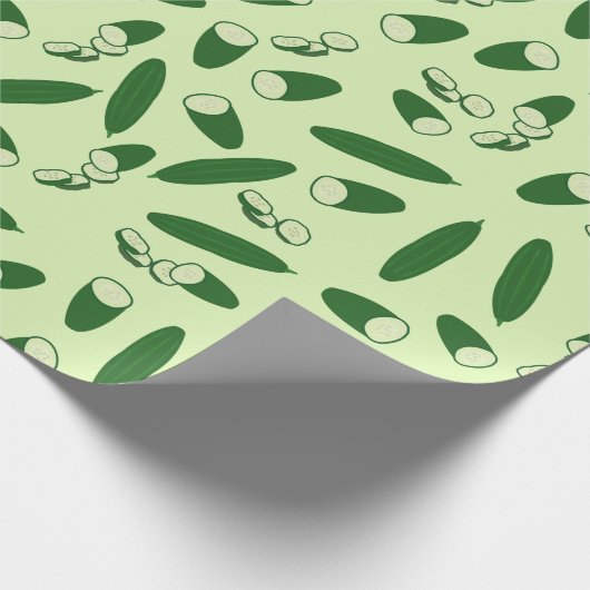 Papier Cadeau Motif de concombre (Coin)