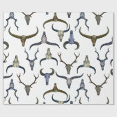 Papier Cadeau Motif de corne de cerf (Plat)