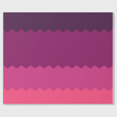 Papier Cadeau Motif de coucher de soleil néon (Plat)