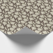 Papier Cadeau Motif de coupe d'ail (Coin)