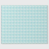 Papier Cadeau Motif de croquis marine (Plat)