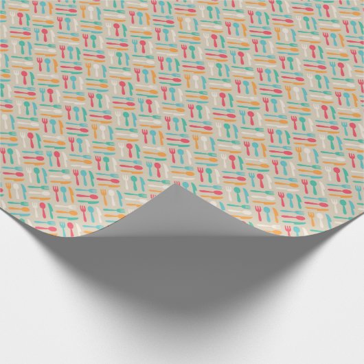 Papier Cadeau Motif de cuisine 3 (Coin)