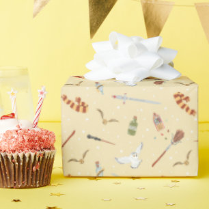 Papier Cadeau Motif de dessin animé Harry Potter