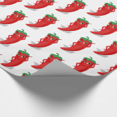 Papier Cadeau Motif de dessin animé Red Pepper Diva (Coin)